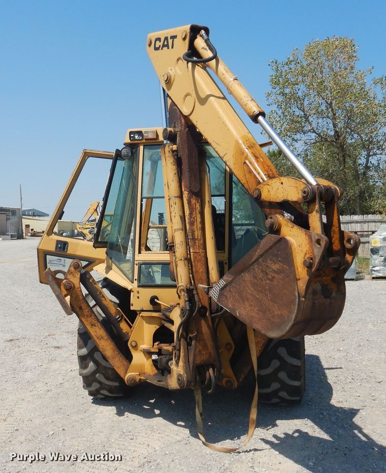 image for item DG1465 Caterpillar 416  backhoe
