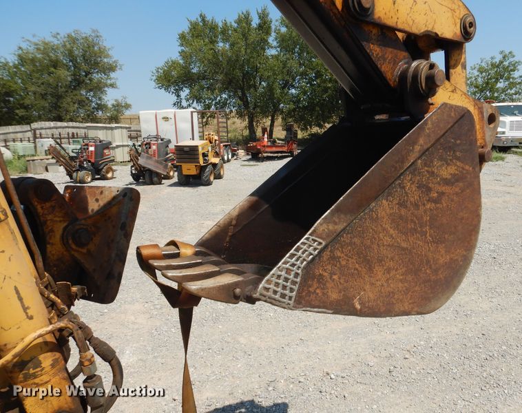 image for item DG1465 Caterpillar 416  backhoe