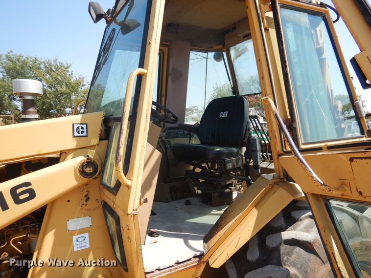 image for item DG1465 Caterpillar 416  backhoe