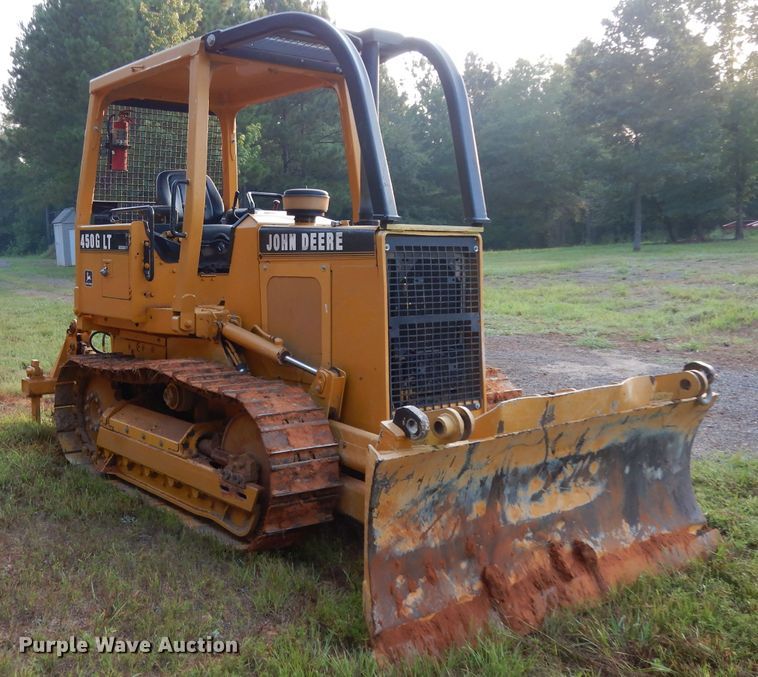 1997 John Deere 450G LT dozer in Jefferson, TX Item DG6915 for sale