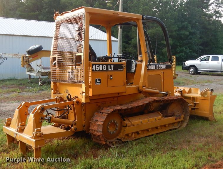 image for item DG6915 1997 John Deere 450G LT  dozer