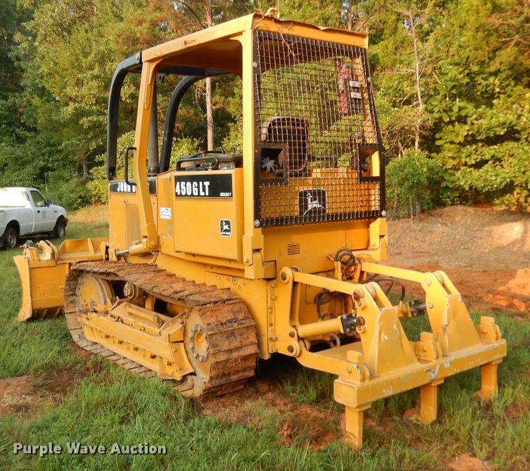 image for item DG6915 1997 John Deere 450G LT  dozer