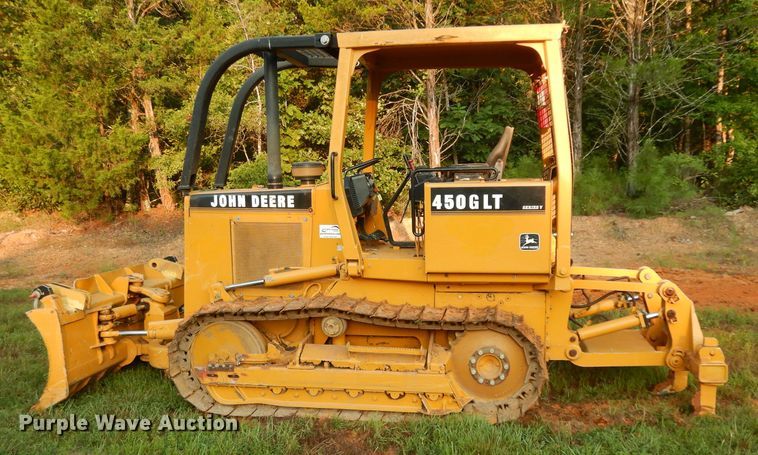 image for item DG6915 1997 John Deere 450G LT  dozer