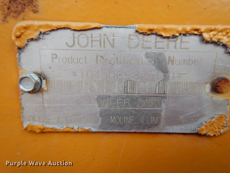 image for item DG6915 1997 John Deere 450G LT  dozer