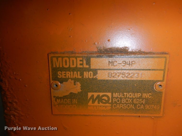 image for item DG6926 Multiquip MC-94P concrete mixer