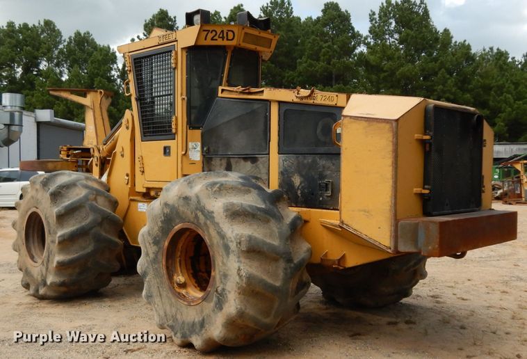 image for item DG6996 2005 Tigercat 724D feller buncher