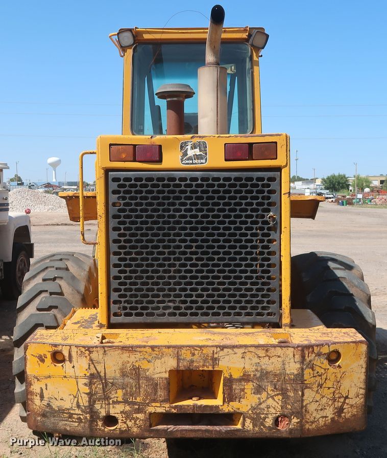 image for item DH0974 1992 John Deere 644E  wheel loader