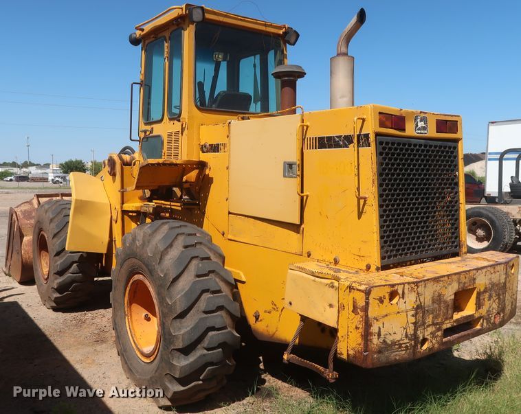 image for item DH0974 1992 John Deere 644E  wheel loader
