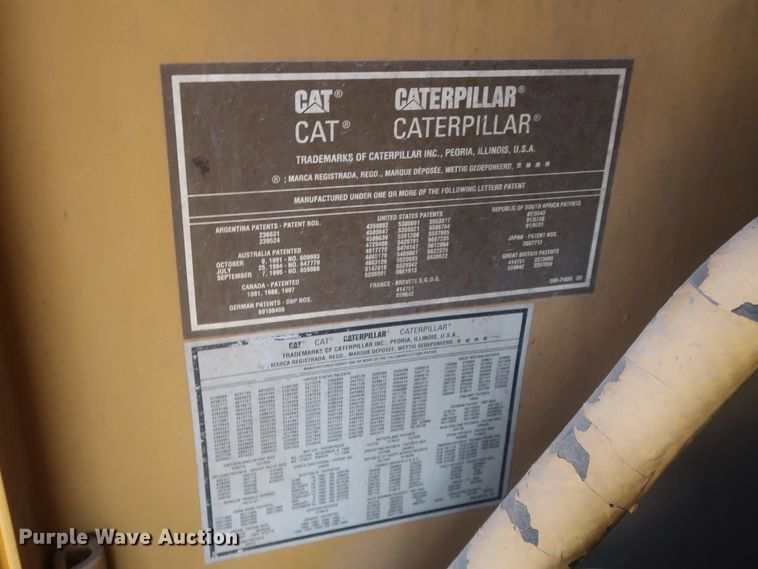 image for item DH0978 1998 Caterpillar 140H VHP  motor grader