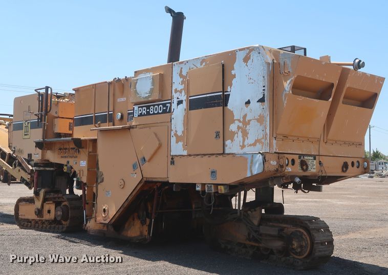 image for item DH0982 2000 CMI PR-800-7  Roto-Mill pavement profiler