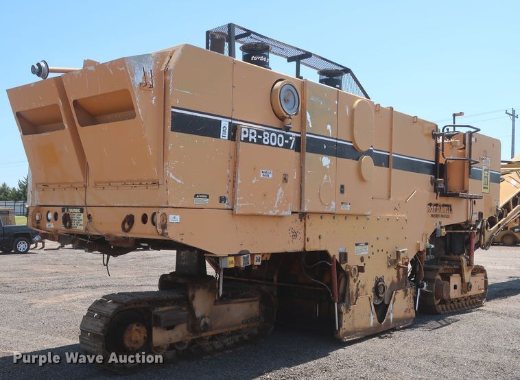 image for item DH0982 2000 CMI PR-800-7  Roto-Mill pavement profiler