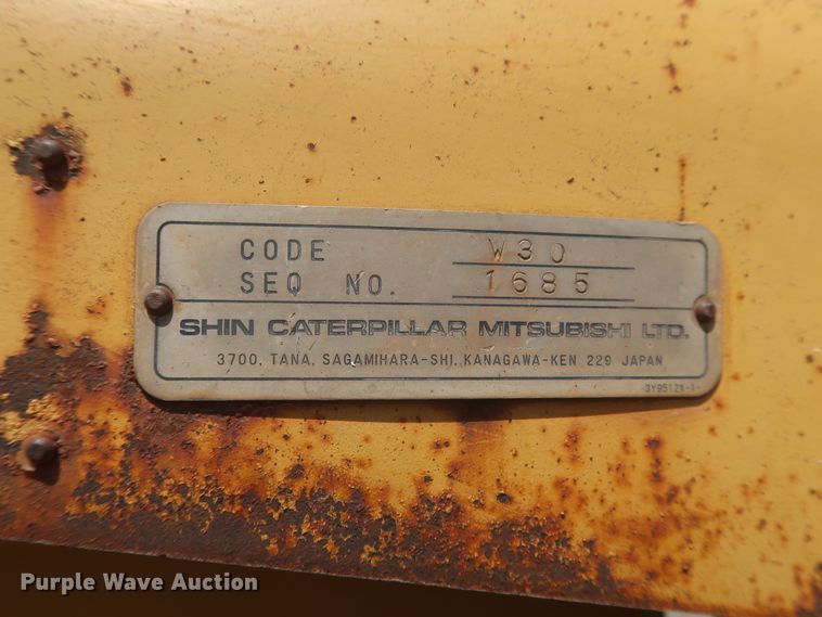 image for item DH0983 1991 Caterpillar 966F  wheel loader