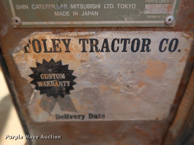 image for item DH0983 1991 Caterpillar 966F  wheel loader