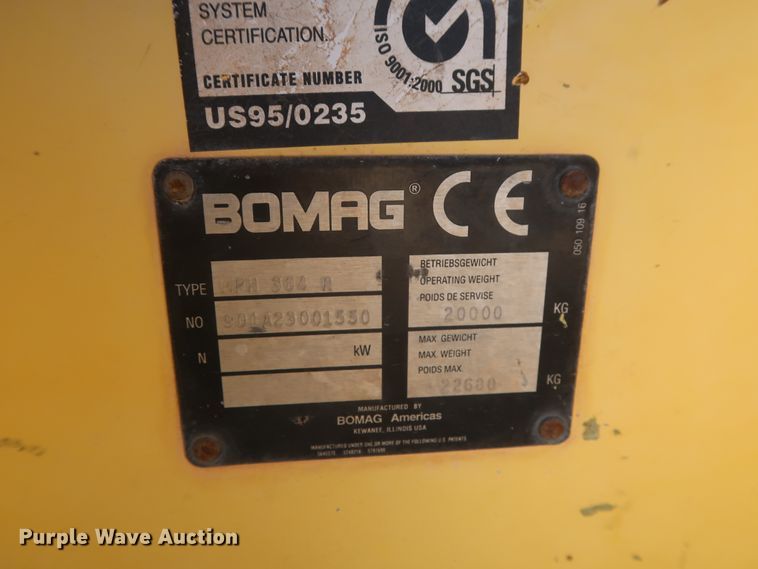 image for item DH0990 2004 Bomag MPH364R  reclaimer