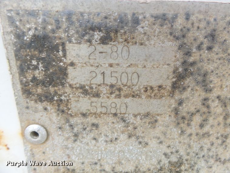 image for item DH3915 1980 equipment trailer