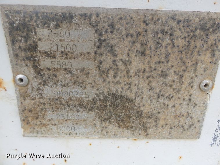 image for item DH3915 1980 equipment trailer