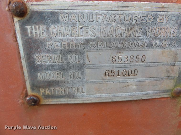 image for item DH3917 Ditch Witch 6510  trencher