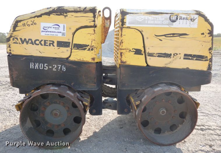 image for item DH6601 2005 Wacker RT82  vibratory trench compactor