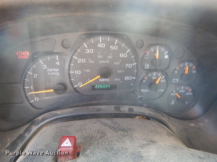 image for item DH6604 2006 GMC C6500  service truck with crane