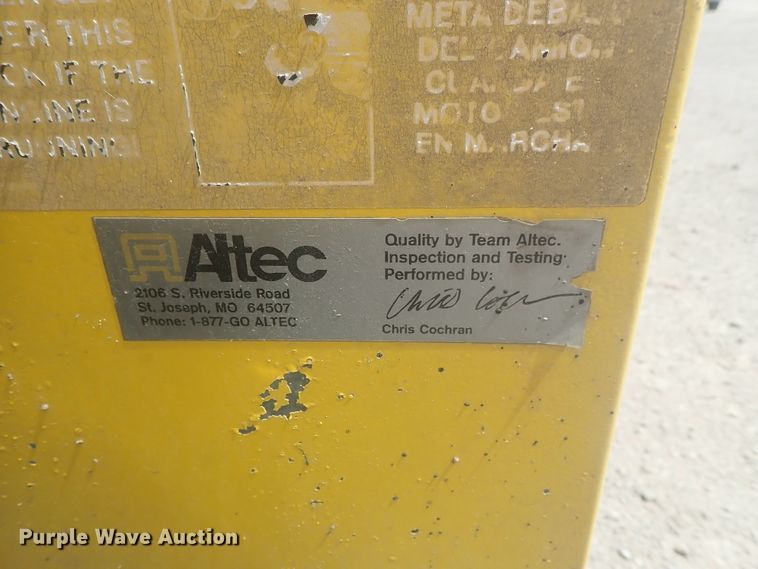 image for item DI4721 2007 Ford F750  bucket truck