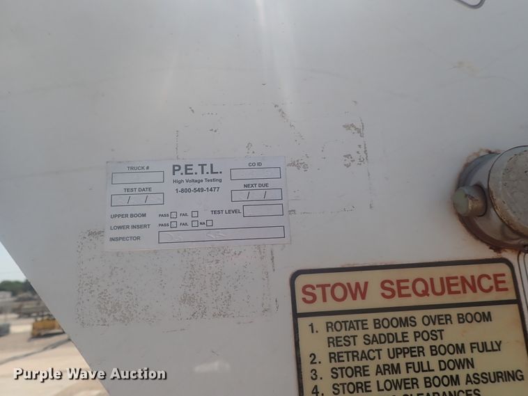 image for item DI4721 2007 Ford F750  bucket truck