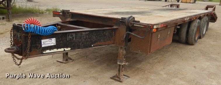 image for item DI7684 1996 Starlite 25TDPI equipment trailer
