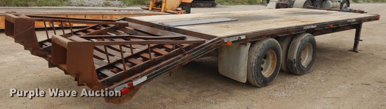 image for item DI7684 1996 Starlite 25TDPI equipment trailer
