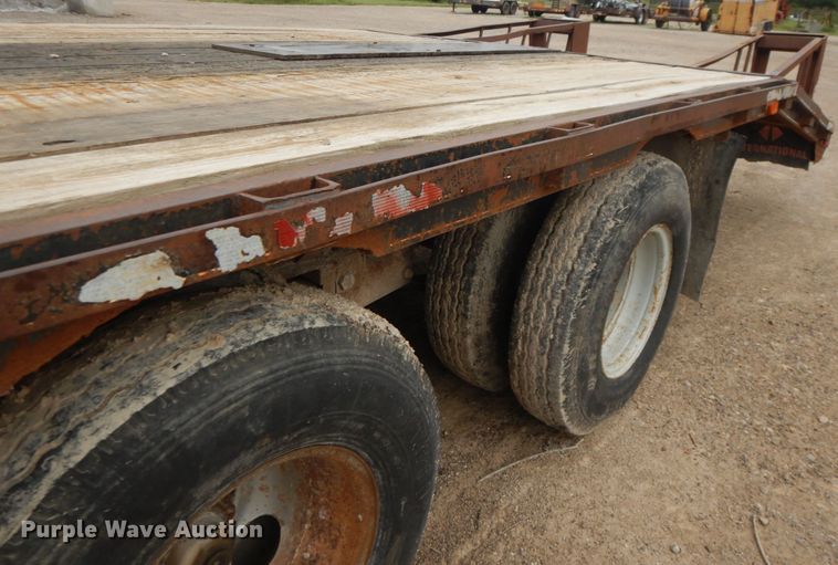 image for item DI7684 1996 Starlite 25TDPI equipment trailer