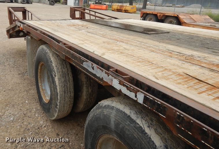image for item DI7684 1996 Starlite 25TDPI equipment trailer