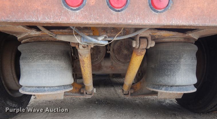 image for item DI7685 1991 Trail King TK70HDG-422 lowboy equipment trailer