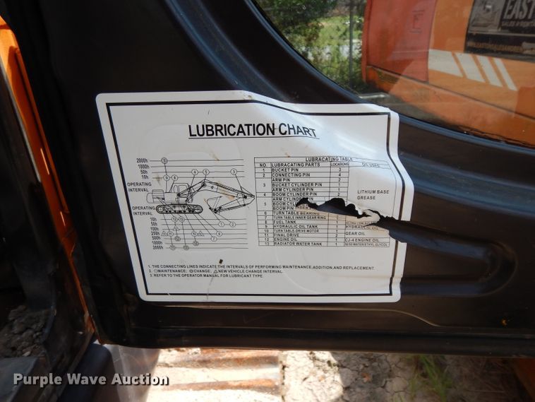 image for item DI8502 2014 Sany 335C  excavator