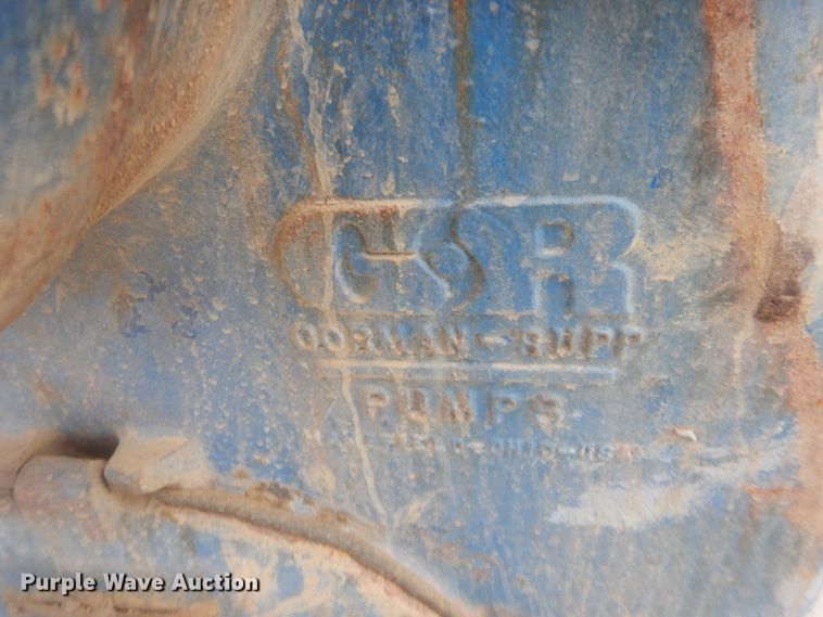 image for item DJ2010 Gorman Rupp pump