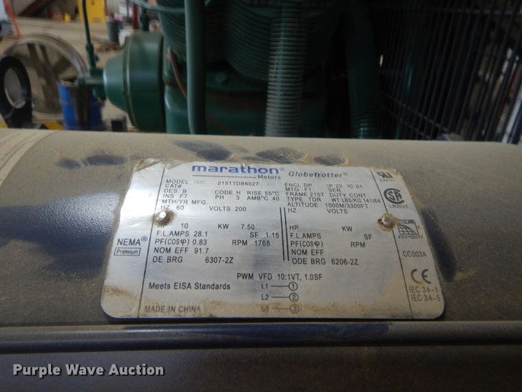 image for item DJ2016 Champion VR10-12 air compressor