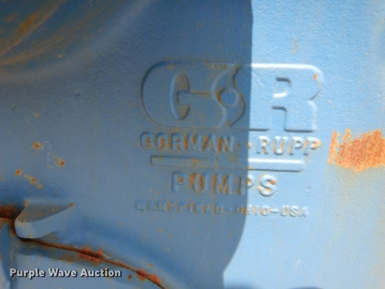 image for item DJ2022 Gorman Rupp pump