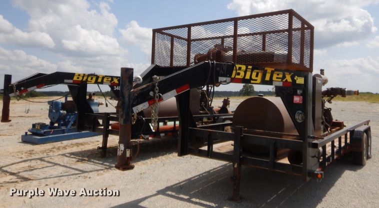 image for item DJ2024 2012 Big Tex equipment trailer