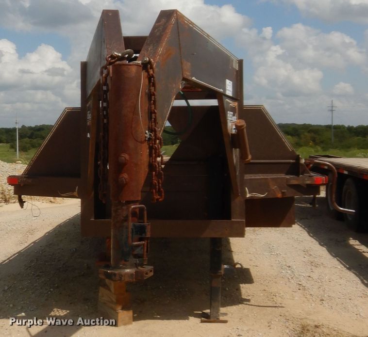 image for item DJ2027 1995 Fleetneck RDCL equipment trailer