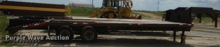 image for item DJ2027 1995 Fleetneck RDCL equipment trailer