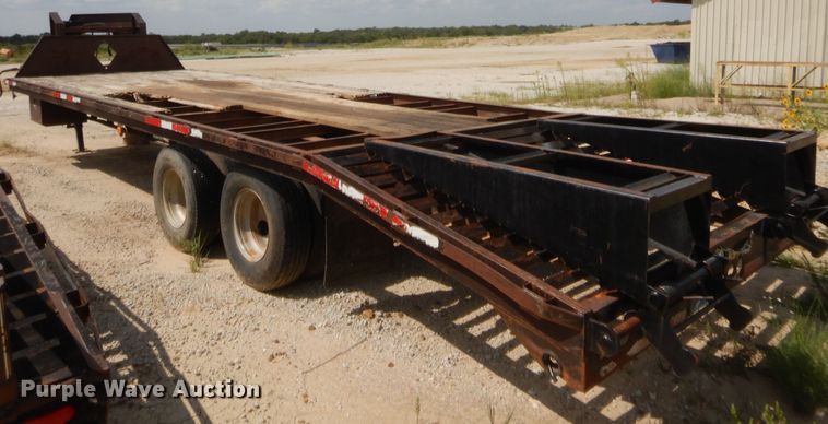 image for item DJ2027 1995 Fleetneck RDCL equipment trailer