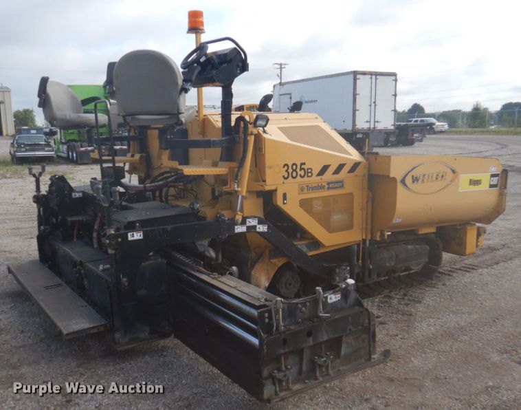 image for item DY9514 2017 Weiler P385B  paver