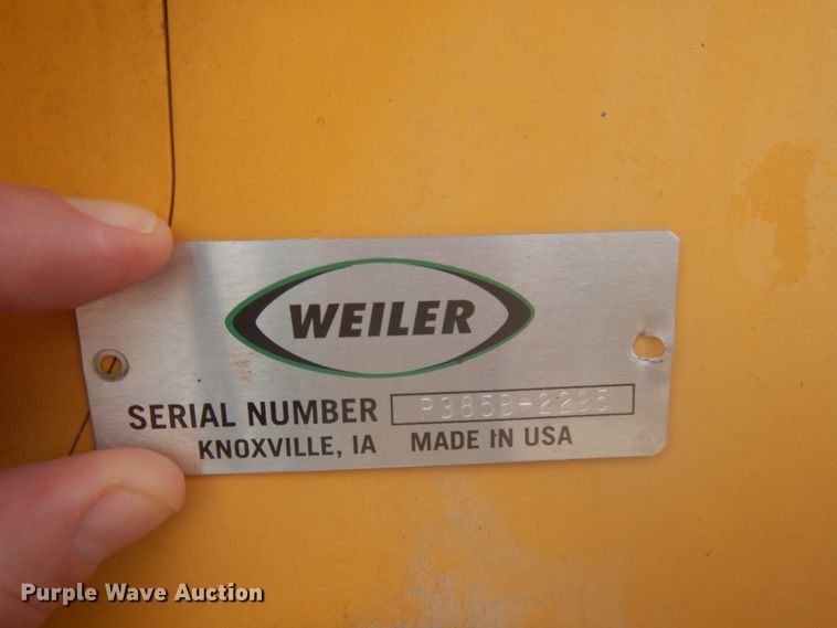 image for item DY9514 2017 Weiler P385B  paver