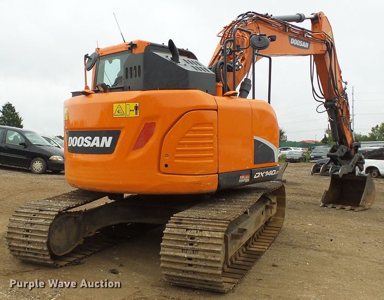 image for item EP9885 2018 Doosan DX140LCR-5  excavator