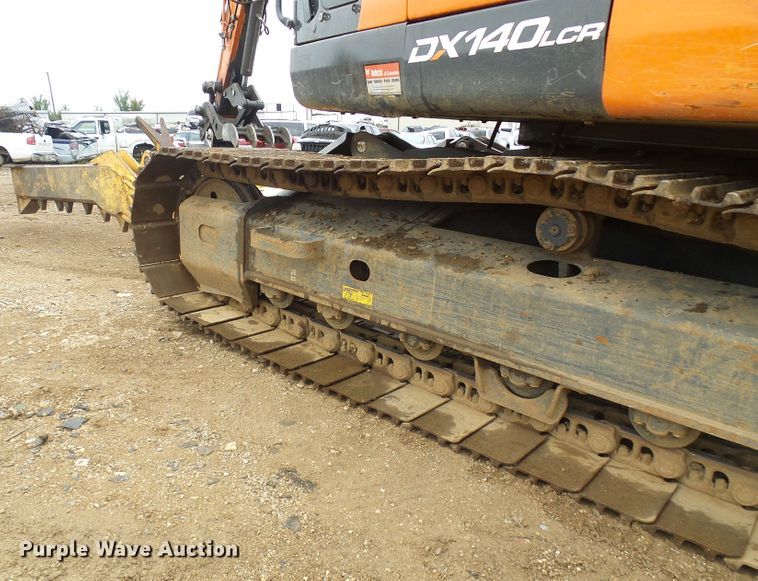 image for item EP9885 2018 Doosan DX140LCR-5  excavator