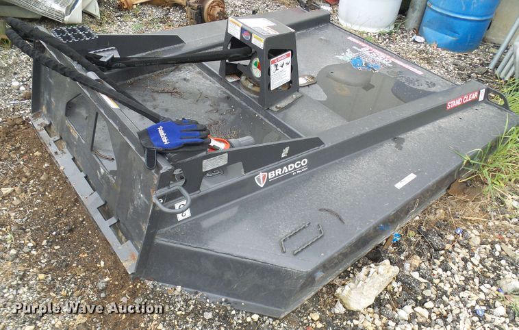 image for item EP9887 Bradco Ground Shark GSS78 78"W skid steer rotary mower