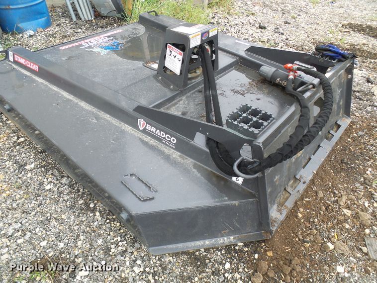 image for item EP9887 Bradco Ground Shark GSS78 78"W skid steer rotary mower