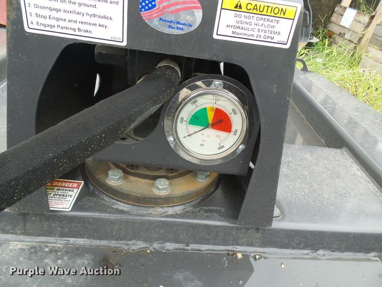 image for item EP9887 Bradco Ground Shark GSS78 78"W skid steer rotary mower