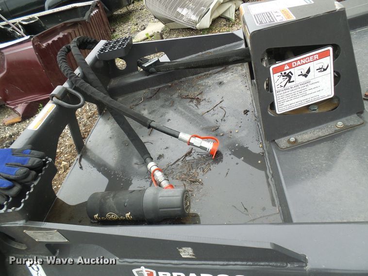 image for item EP9887 Bradco Ground Shark GSS78 78"W skid steer rotary mower