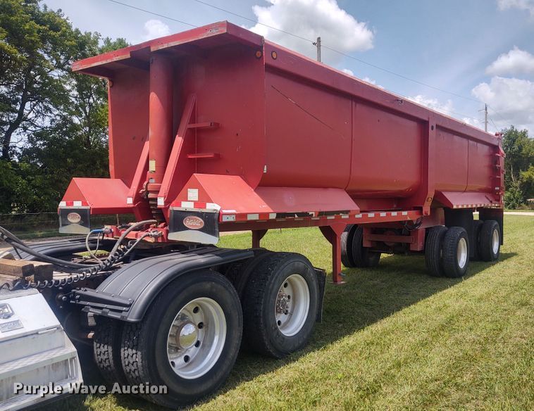 image for item EQ9398 2008 CPS Manac TSD30 end dump trailer