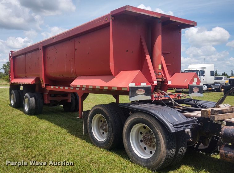 image for item EQ9398 2008 CPS Manac TSD30 end dump trailer