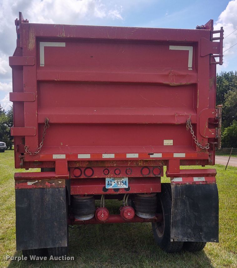 image for item EQ9398 2008 CPS Manac TSD30 end dump trailer