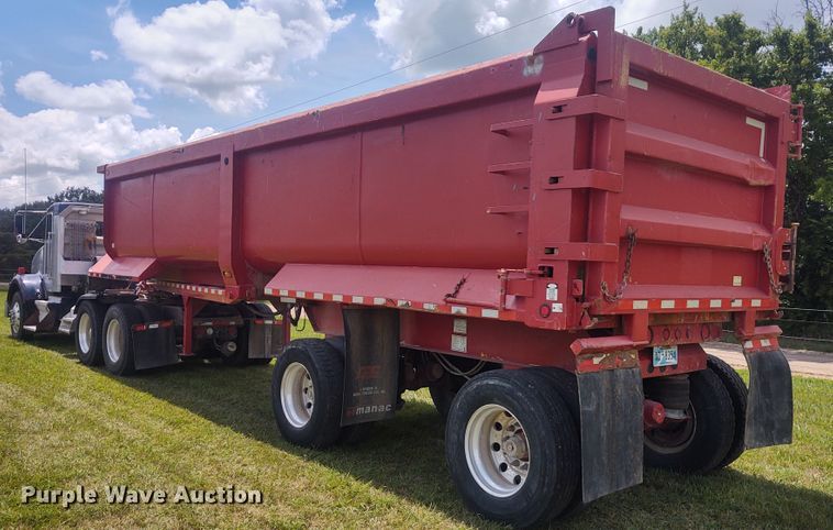 image for item EQ9398 2008 CPS Manac TSD30 end dump trailer